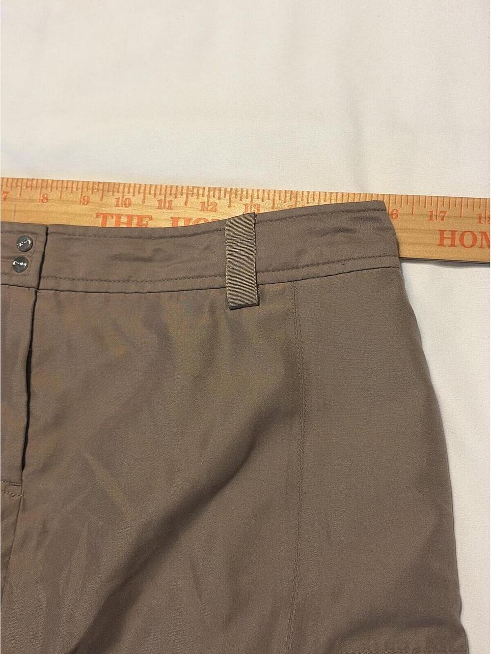 IZOD Khaki Skort Golf Tennis Casual Performance Skirt Shorts - Picture 3 of 7